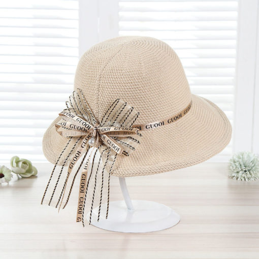 Boutique Straw Sun Hat - Image 3
