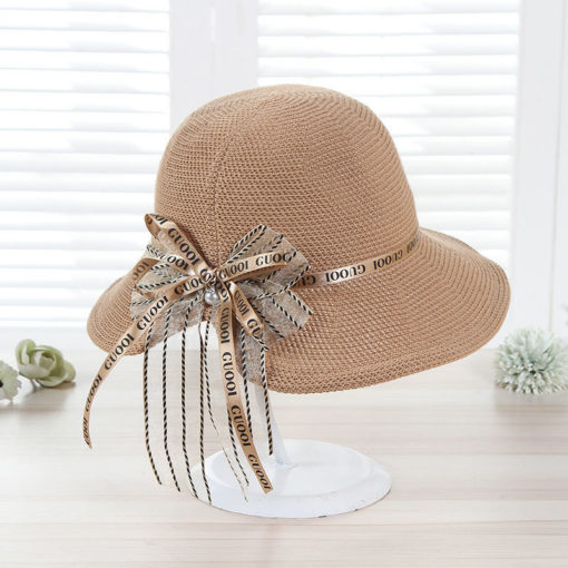 Boutique Straw Sun Hat - Image 6