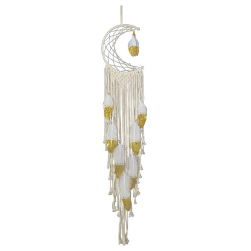 Boho Wall Hanging Semi Dream Catcher - Image 5