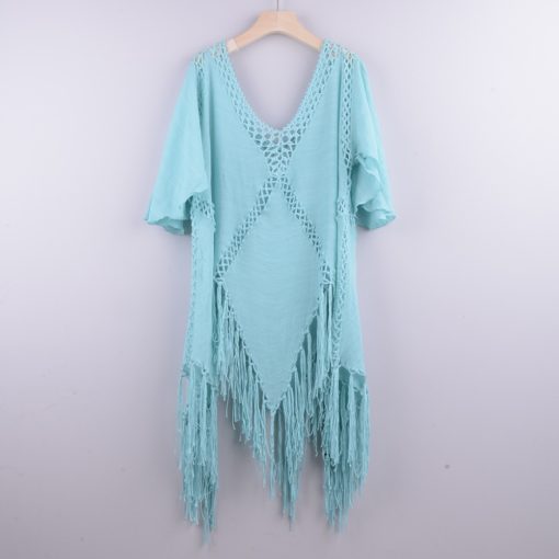 Ocean Breeze Fringe Cover-Up - Image 6