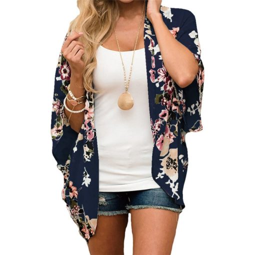 Summer Floral Printed Shal - Image 10