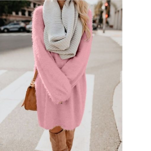 Pullover Sweater Dress - Image 2