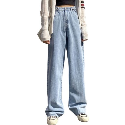 Wide Leg Harem Jeans - Image 6