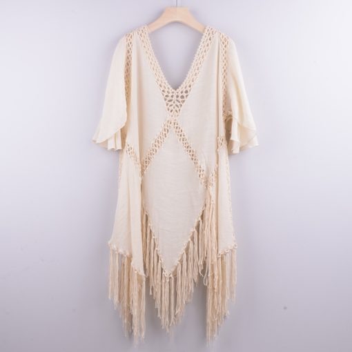 Ocean Breeze Fringe Cover-Up - Image 7