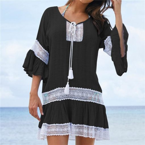 Chic Summer Pareo Beach Dress - Image 4
