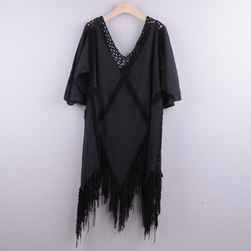 Ocean Breeze Fringe Cover-Up - Image 10