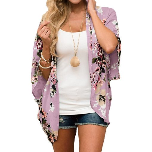 Summer Floral Printed Shal - Image 9