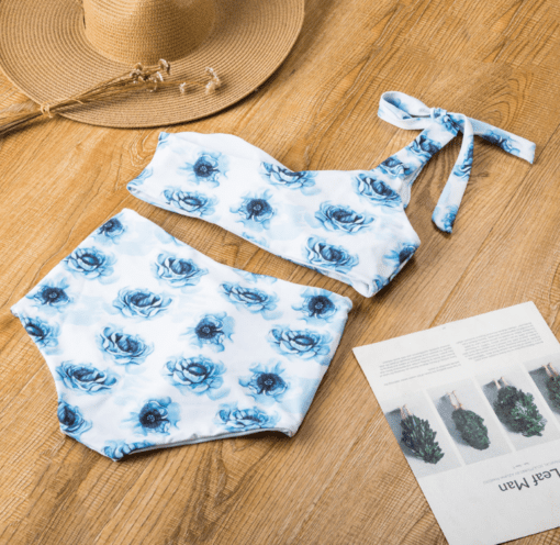 One-Shoulder High-Waist Bikini - Image 3