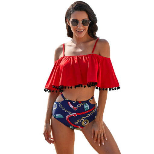 Two Piece Boho Swimsuit - Image 7