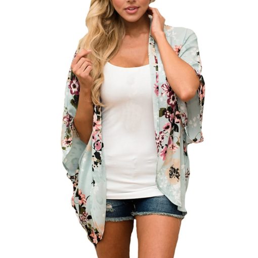 Summer Floral Printed Shal - Image 8