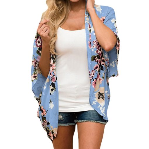 Summer Floral Printed Shal - Image 7