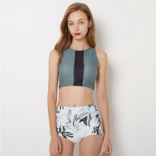 Retro Two Piece Swimsuit - Image 2