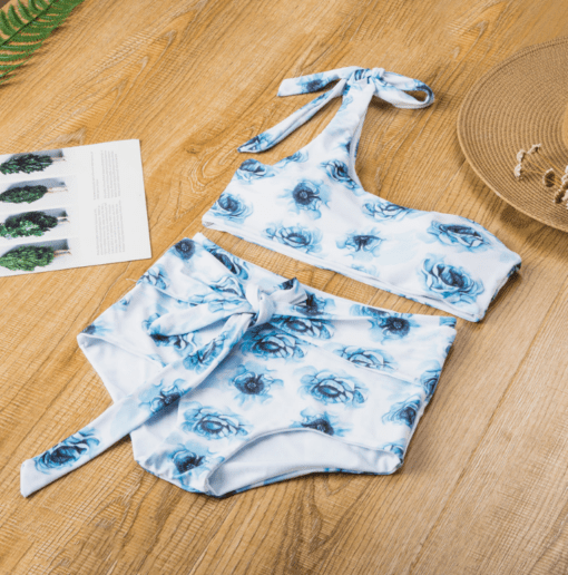 One-Shoulder High-Waist Bikini - Image 2