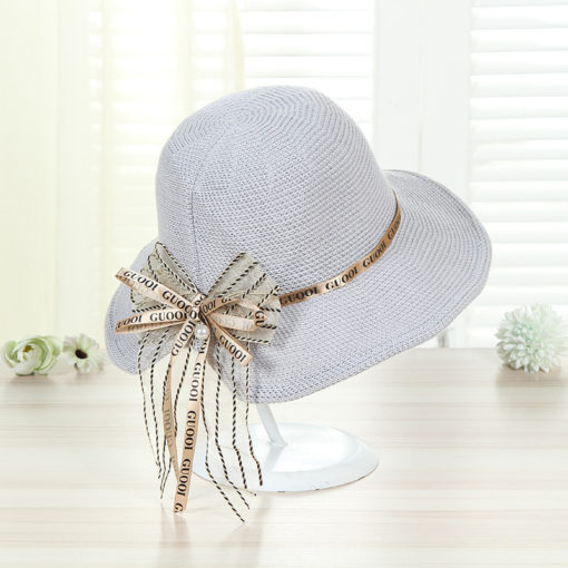 Boutique Straw Sun Hat - Image 2