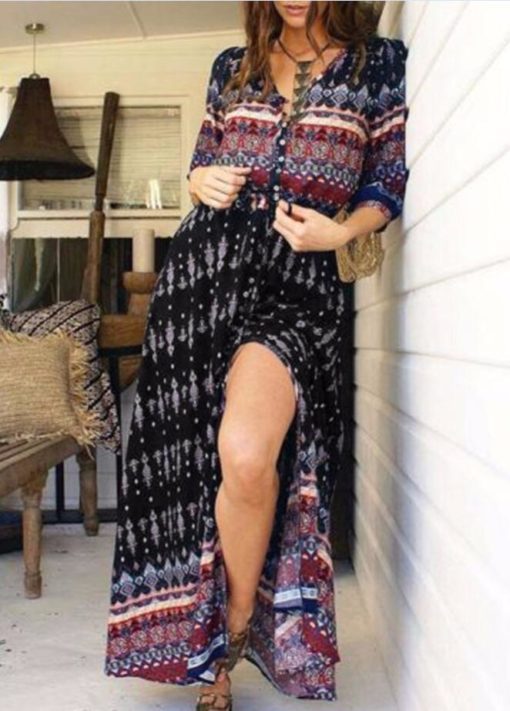 Bohemia Maxi Dress - Image 7