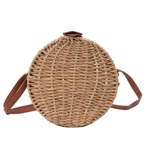 Bohemia Round Rattan Handbag - Image 10
