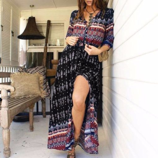 Bohemia Maxi Dress - Image 6