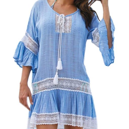 Chic Summer Pareo Beach Dress - Image 2