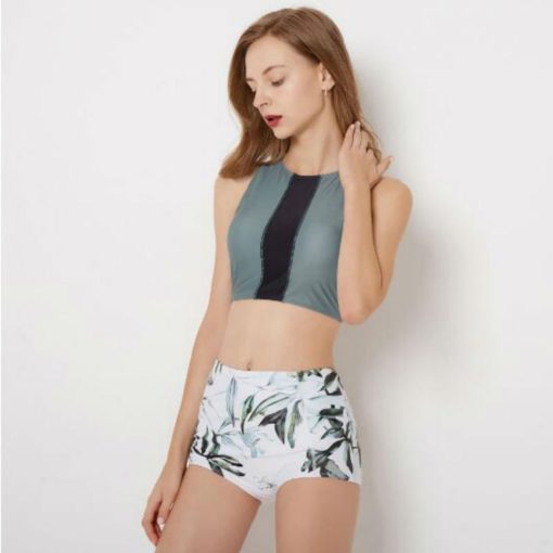 Retro Two Piece Swimsuit - Image 3