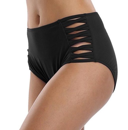 High Waist Bikini Bottoms - Image 2