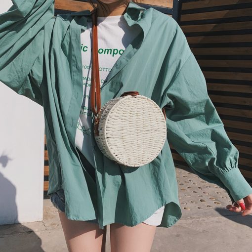 Bohemia Round Rattan Handbag - Image 3