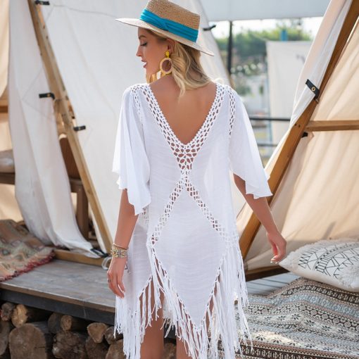 Ocean Breeze Fringe Cover-Up - Image 3