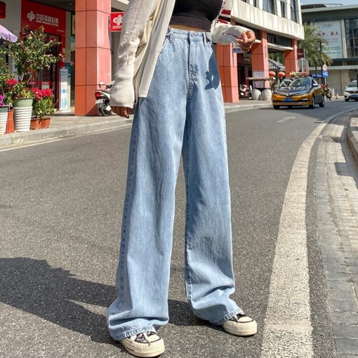 Wide Leg Harem Jeans - Image 5
