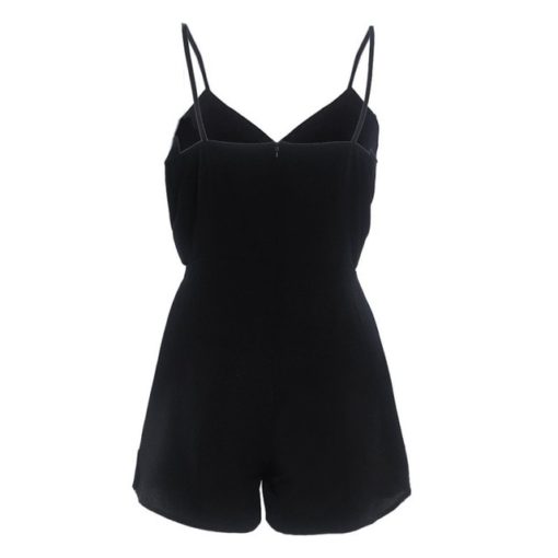 Flirty and Elegant Spaghetti Strap Romper - Image 5