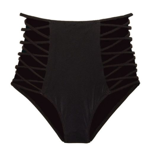 High Waist Bikini Bottoms - Image 3