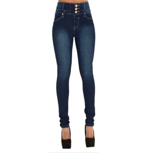 Skinny High Waist Jeans - Image 9