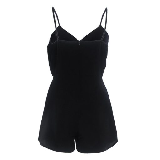 Flirty and Elegant Spaghetti Strap Romper - Image 2