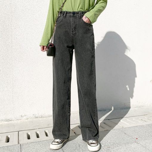 Wide Leg Harem Jeans - Image 9
