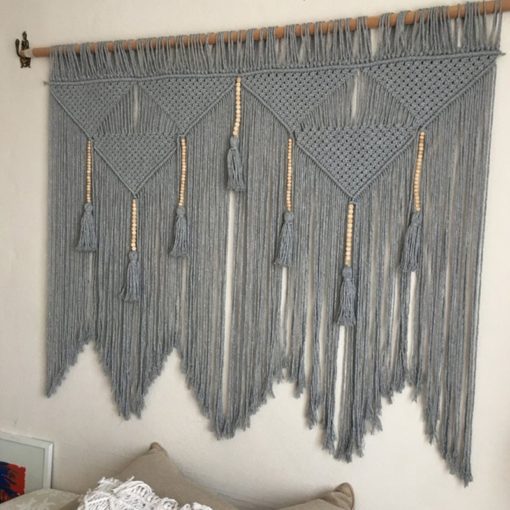 Cotton Rope Boho Tapestry Home Decor - Image 5