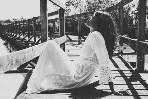 Bohemian dress at a wedding